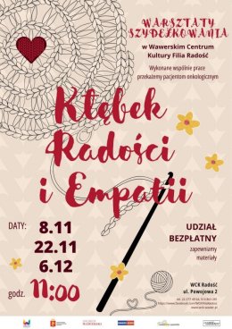 Warsztaty szydełkowania „Kłębek Radości i Empatii”