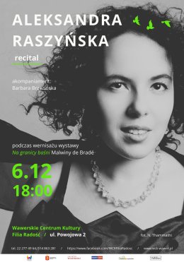 Recital Aleksandry Raszyńskiej 