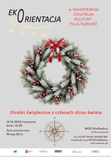 Ekoorientacja „Stroiki Świąteczne z czterech stron Świata”