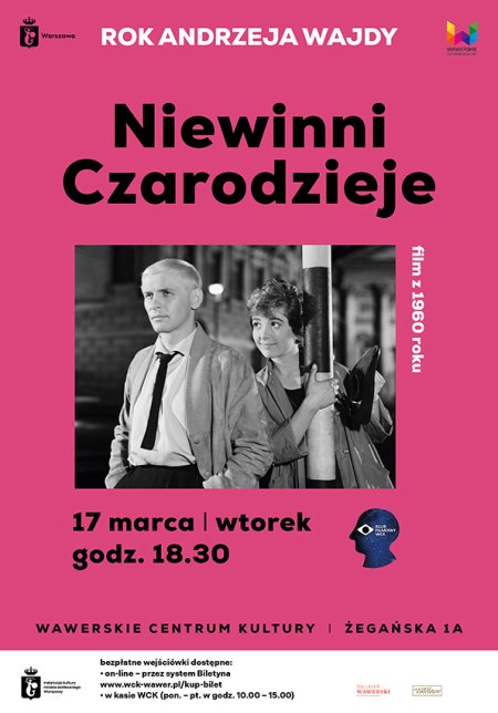 Niewinni Czarodzieje - Andrzej Wajda 17.03.2026 godz. 18.30 WSK
