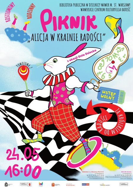 "Alicja w Krainie Radości" rodzinny piknik kostiumowy