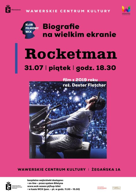 Klub Filmowy WCK: "Rocketman"