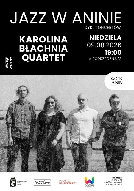 Karolina Błachnia Quartet - koncert plenerowy