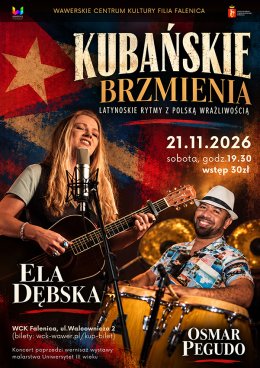 Koncert Eli Dębskiej z Zespołem - "Kubańskie rytmy z polską wrażliwością"