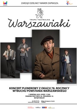 Koncert zespołu „Warszawiaki – Trupa Teatralna”