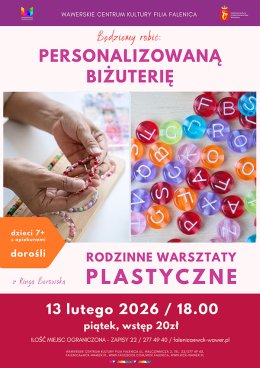 Rodzinne warsztaty walentynkowe w WCK Falenica